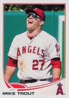 2013 Topps #27 Mike Trout Shades Baseball Card