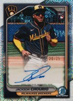 2024 Bowman Chrome Mega Box #69 Jackson Chourio SP-Autograph Baseball Card
