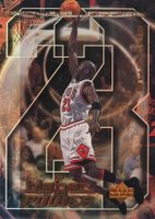 1999 Upper Deck Encore MJ A Higher Power #MJ5 Michael Jordan Basketball Card