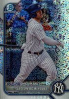 2022 Bowman Chrome Prospects #BCP244 Jasson Dominguez Speckle Refractor Baseball Card