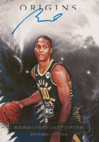 2022 Panini Origins Rookie Autographs #RABMN Bennedict Mathurin Basketball Card