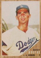 1962 Venezuela Topps #5 Sandy Koufax Baseball Card