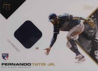 2019 Topps X Tatis Jr. 0.23 Relics #R7 Fernando Tatis Jr. Baseball Card