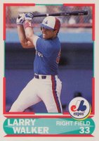 1990 Score Young Superstars Series 2 #9 Larry Walker Baseball Card