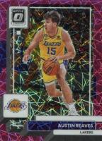 2022 Panini Donruss Optic #136 Austin Reaves Pink Velocity Basketball Card