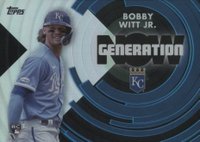 2022 Topps Generation Now #GN61 Bobby Witt Jr. Update Baseball Card