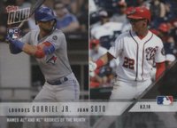 2018 Topps Now  #545 Juan Soto/Lourdes Gurriel Jr. Baseball Card