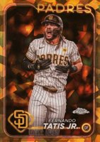 2024 Topps Chrome Sapphire #23 Fernando Tatis Jr. Gold Baseball Card