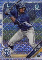 2019 Bowman Mega Box Chrome #89 Esteury Ruiz Baseball Card