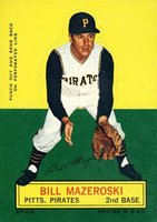 1964 Topps Stand-Up # Bill Mazeroski Baseball Card