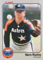1983 Fleer #462 Vern Ruhle Baseball Card