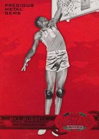 2011 Fleer Retro Precious Metal Gems #PM-21 Bill Russell Red Basketball Card