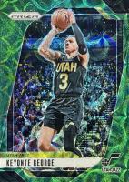 2024 Panini Prizm #87 Keyonte George Green Choice Basketball Card