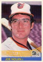 1984 Donruss #489 Joe Nolan Baseball Card