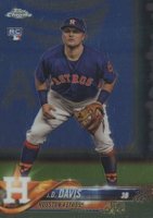2018 Topps Chrome #177 J.D. Davis Baseball Card