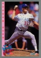 1993 Fleer #707 Greg Maddux Baseball Card