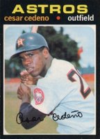 1971 O-Pee-Chee #237 Cesar Cedeno Baseball Card