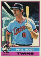 1976 Topps #424 Phil Roof Baseball Card