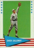 1961 Fleer #108 Chick Galloway Baseball Card