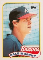 1989 Topps Tiffany #210 Dale Murphy Baseball Card