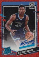 2023 Panini Donruss Optic #260 G.G. Jackson Signature-Choice Basketball Card