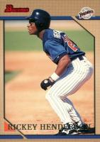 1996 Bowman #38 Rickey Henderson Baseball Card