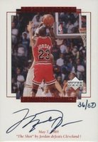 1999 Upper Deck MJ Master Collection Signature Performances #MJ3 The Shot Basketball Card