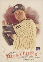 2016 Topps Allen & Ginter  #152 Gary Sanchez Baseball Card