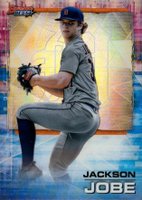 2021 Bowman's Best #44 Jackson Jobe Refractor Baseball Card