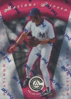 1997 Pinnacle Totally Certified #62 Mariano Rivera Platinum Red Baseball Card