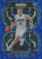 2021 Panini Prizm #310 Franz Wagner Blue Fast Break Basketball Card