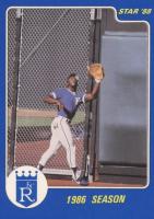 1988 Star Bo Jackson #3 Bo Jackson 1986 Season Baseball Card