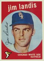 1959 Topps #493 Jim Landis Baseball Card