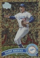 2011 Topps Update #US140 Sandy Koufax Cognac Diamond Anniversary Baseball Card