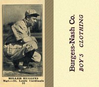 1916 Burgess-Nash Co. #86 Miller Huggins Baseball Card