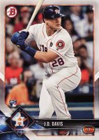 2018 Bowman #52 J.D. Davis Baseball Card