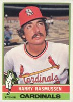 1976 Topps #182 Harry Rasmussen Baseball Card