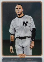 2010 Topps Chrome 206 #TC30 Derek Jeter Baseball Card