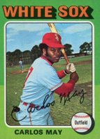1975 Topps Mini #480 Carlos May Baseball Card