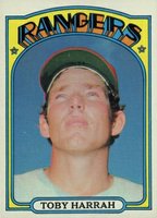 1972 Topps #104 Toby Harrah Baseball Card