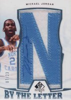 2013 SP Authentic By the Letter Signatures #BL-MJ Michael Jordan N Basketball Card