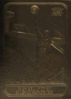 1997 Fleer 23KT Gold Card # Michael Jordan '86 Basketball Texture Basketball Card