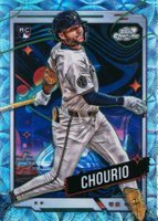 2024 Topps Chrome Cosmic #179 Jackson Chourio Nucleus Refractor Baseball Card