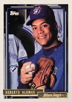 1992 Topps Gold #225 Roberto Alomar Baseball Card