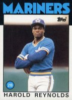 1986 Topps #769 Harold Reynolds Baseball Card
