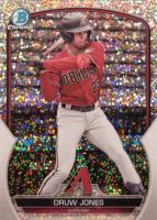 2023 Bowman Chrome Prospects #BCP249 Druw Jones Speckle Refractor Baseball Card
