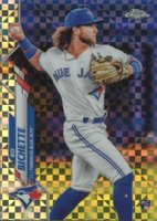 2020 Topps Chrome #150 Bo Bichette X-Fractor Baseball Card