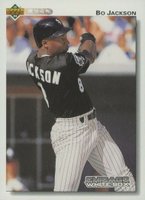 1992 Upper Deck #555 Bo Jackson Gold Hologram Baseball Card