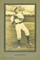 1911 Jones, Keyser & Arras Cabinets #343 Christy Mathewson Baseball Card