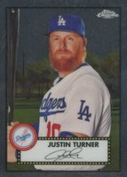 2021 Topps Chrome Platinum Anniversary #226 Justin Turner Baseball Card